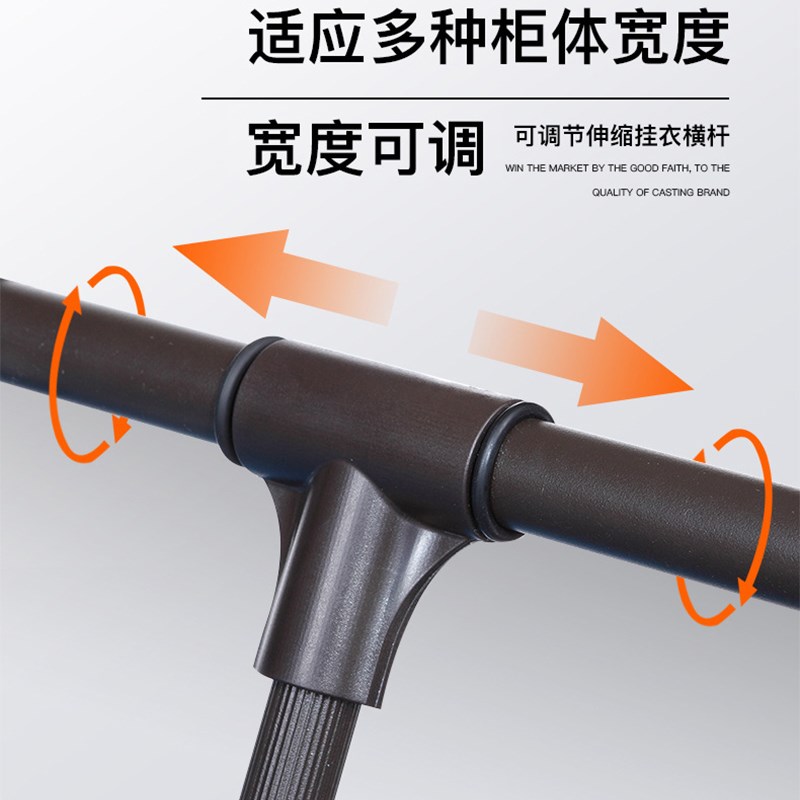 衣柜升降挂衣杆下拉式高柜内顶装可调节伸缩衣架衣橱衣帽间挂衣器