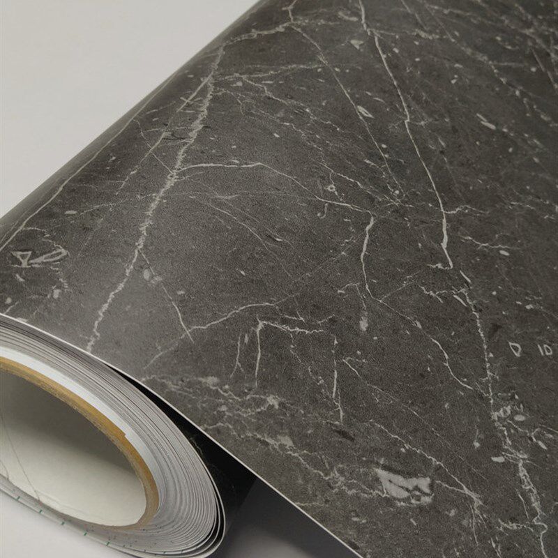 仿水泥纹自粘贴纸墙纸展柜装修贴纸家私宝装饰膜即时贴波音软片