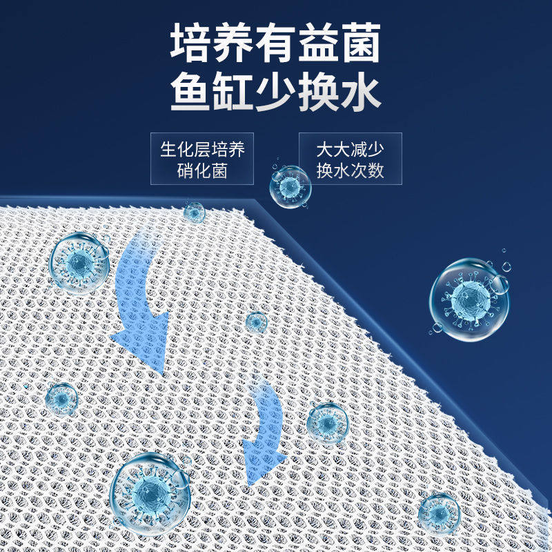 鱼缸专用过滤棉高密度材料洗不烂魔毯生化8d超滤材海绵养鱼过滤器