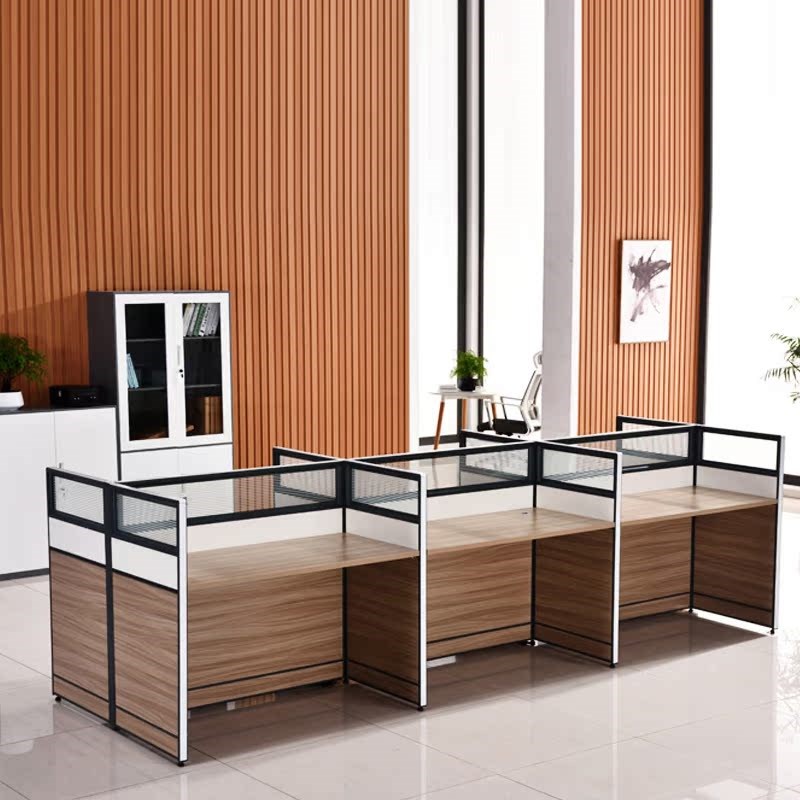 员工狂欢包邮其他椅屏风工作位4位四六椅椅人位6桌职员简约桌办公