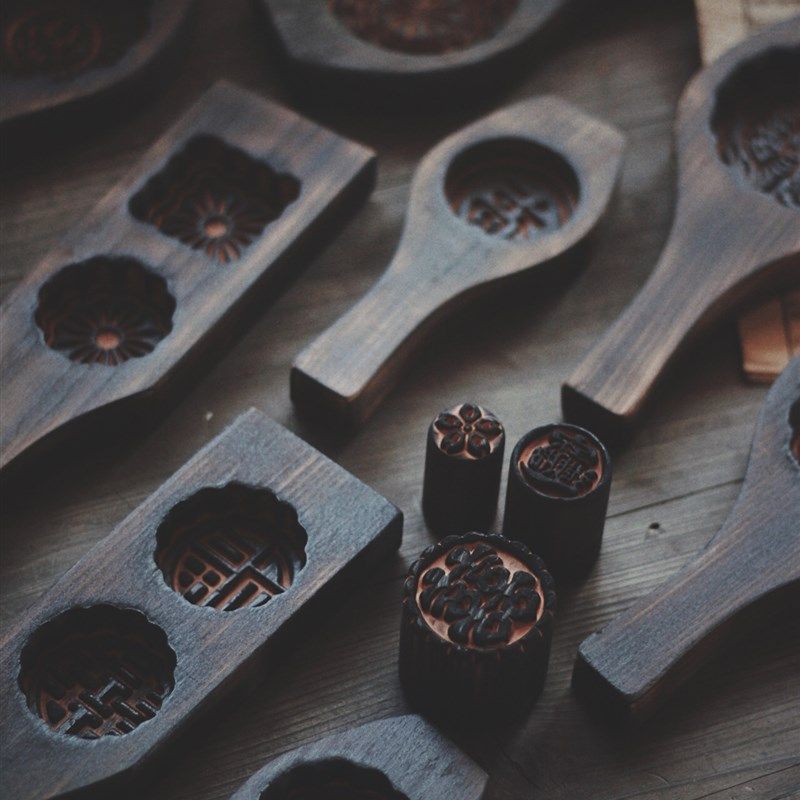 作旧中式老式月饼糕点木制模具 美食复古摄影道具【二店道具铺】,家居饰品,装饰摆件,淘宝优惠券,粉丝福利购,淘宝优惠卷