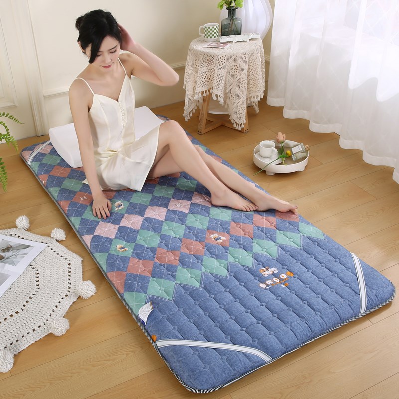 夏天床垫榻榻米垫子折叠家用打地铺睡垫夏季午休凉席地垫地铺神器