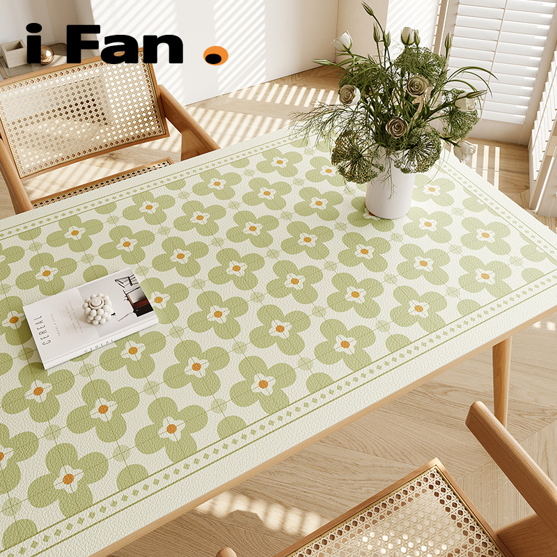 范店定制桌垫免洗办公司皮革防水防滑家用北欧pvc轻奢高级感防油