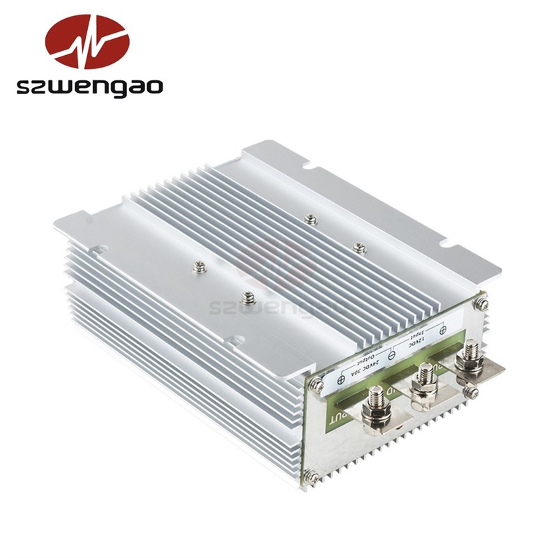 【足功率】升压电源模块24V转48V 32A车载转换器 1500W电动车电源