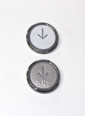 电梯配件外呼按钮KD320C西奥精工KA04B A18 AN320蓝光白光默纳克