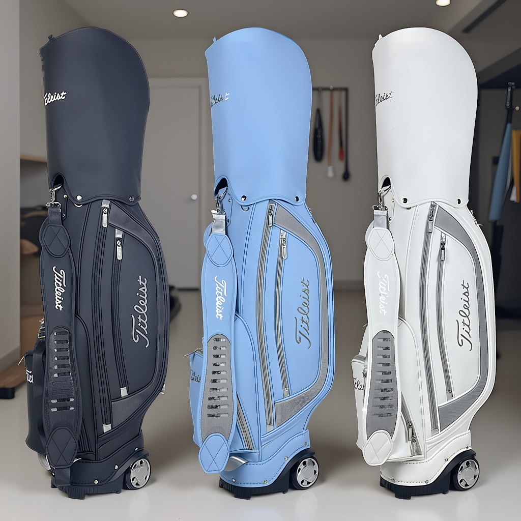 耐磨耐磨商旅9寸轻便高尔夫球包男女通用高科技防水设计拉杆轮包