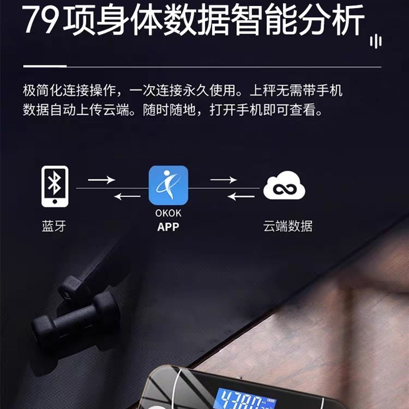 [新疆包邮]电子秤体重秤家用精准人体秤称体重计电子称智能体脂秤