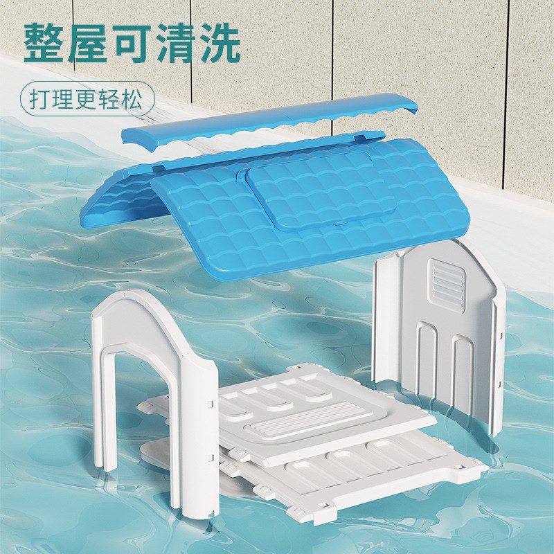 狗窝四季通用狗房子狗屋室外防晒防雨小中大型犬农村户外宠物用品图片