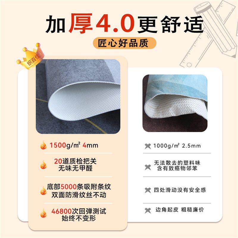 金色入户门地垫简约高级福字地毯pvc可擦可裁剪门垫进门门口脚垫