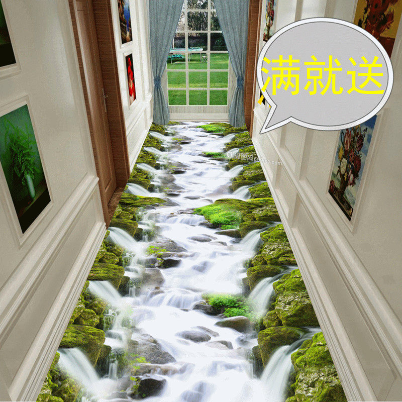 可定制3d立体地垫满铺家用客厅玄关阳台床边脚垫门垫走廊过道地毯,居家布艺,家用脚垫,淘宝优惠券,粉丝福利购,淘宝优惠卷