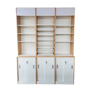 烟酒柜收银台组合超市店铺小型烟背柜可定制实木便利店烟酒展示柜