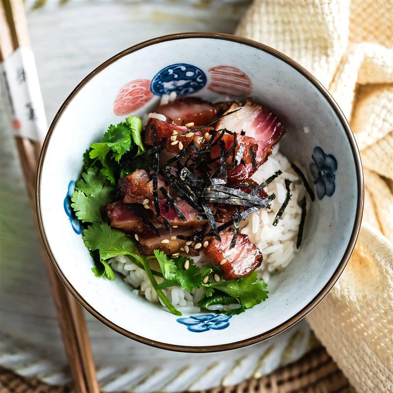 5英寸米饭碗家用高级感吃饭小碗陶瓷饭碗日式喇叭碗新款汤碗碗勺