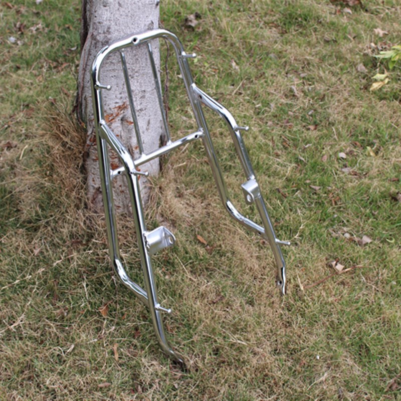 珠江太子摩托车货架 GN125 HJ125-8 后货架后尾架后箱架加厚管架