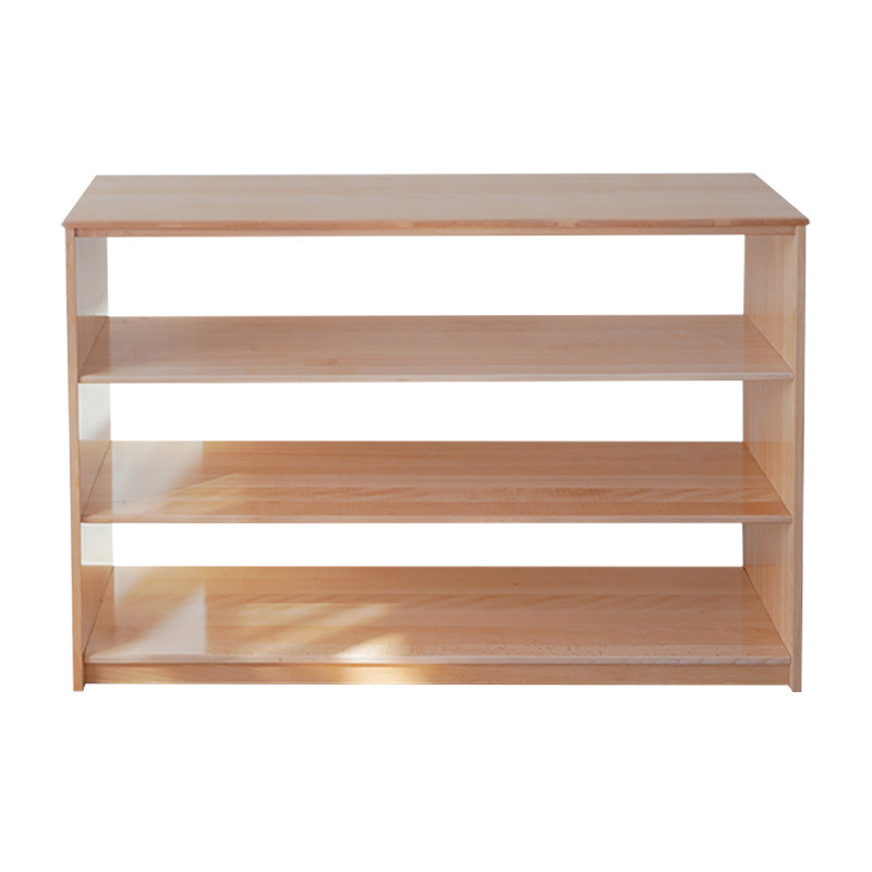 幼儿园柜子教具柜蒙氏榉木幼儿园书包柜专业托育儿童