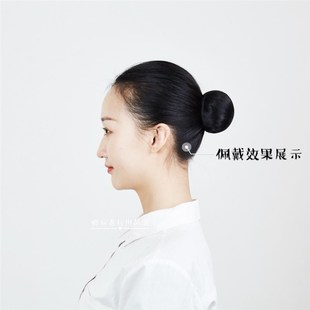航空公司空姐乘务员假发包短发丸子头盘发器花苞头卷发圈假发女
