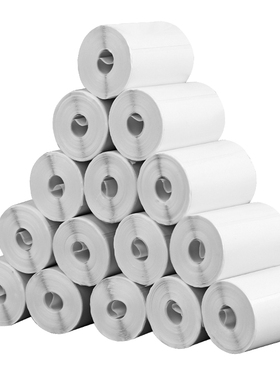 菜鸟妈妈驿站兔喜快递超市取件码标签打印纸604030入库热敏条码纸