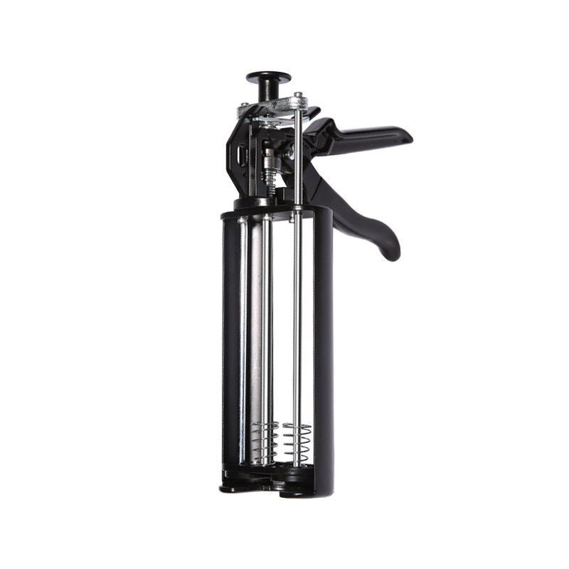 悍良 瓷砖地砖美缝剂专用施工工具双管双组份 全金属液压助力胶枪