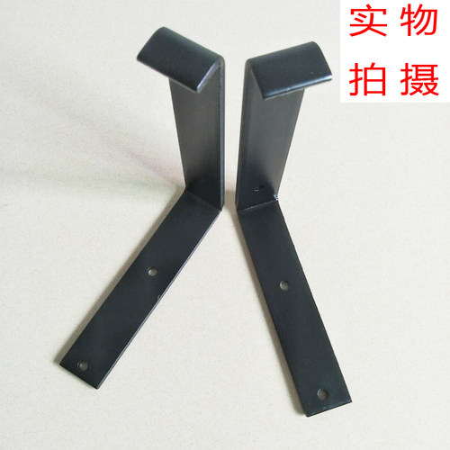 铁艺支架层板拖加厚承重支撑托架墙上板架子精铁定制搁板L形支架