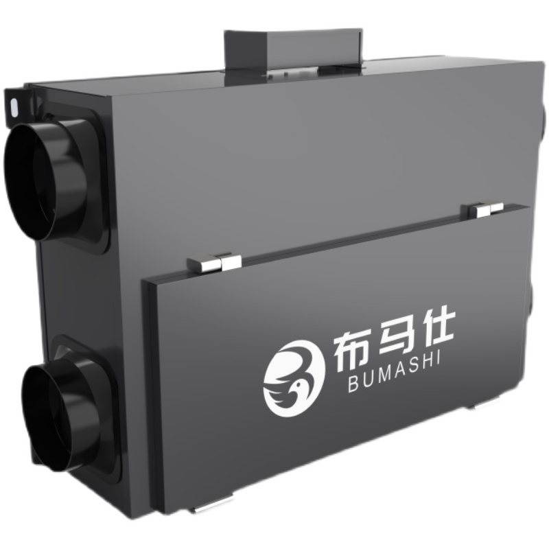 布马仕新风系统家用商用中央静音新风机双向净化吊顶管道式换气机