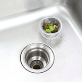 100只装 过滤防堵塞菜盆隔水袋水槽垃圾过滤网厨房排水口残渣
