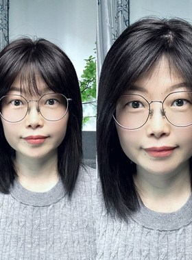 顺心假发真人发丝头顶补发片遮挡白发少染发女神补发片