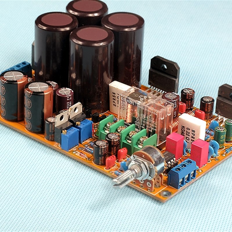 LM3886前后合并功放板 成品板(前后级独立供电)