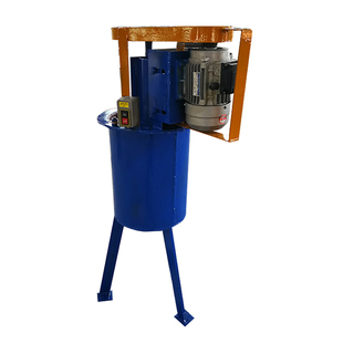 工业立式砂浆搅料机不锈钢叶浆式小型矿用试验搅料桶实验室搅拌机