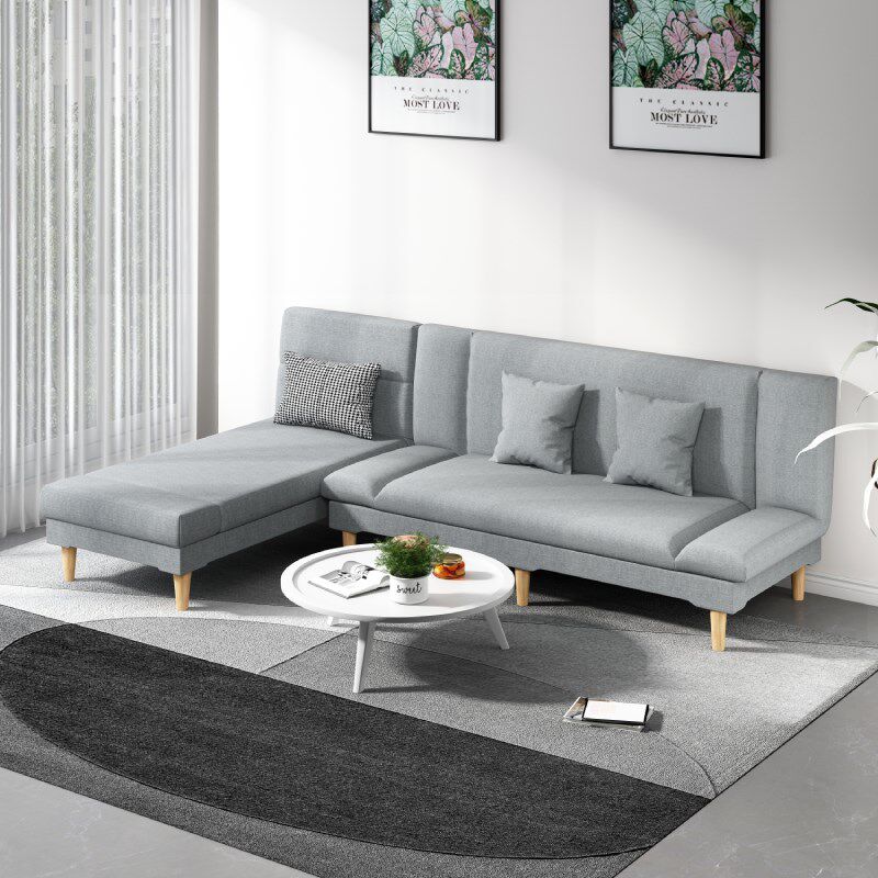 布艺沙发单人躺椅可折叠多功能贵妃椅客厅阳台懒人床边搭配沙发床,住宅家具,布艺沙发,淘宝优惠券,粉丝福利购,淘宝优惠卷