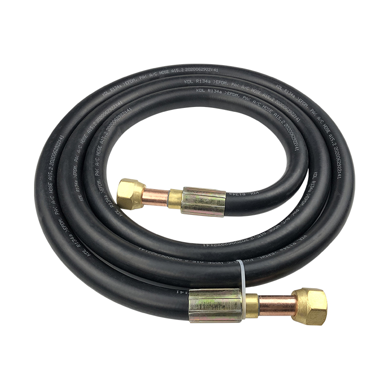 驻车空调软管制冷防爆挠性高压连接管检修穿线管DN20橡胶管管接头