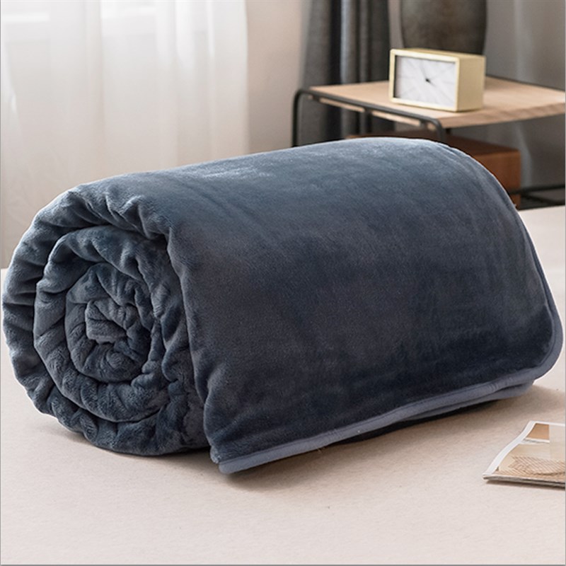 加厚款小毛毯定制logo网咖电影院便携空调毯子午休沙发披肩盖腿毯