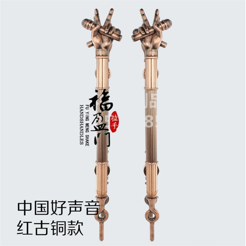 不锈钢玻璃门好声音拉手 KTV酒店别墅大门把手 办公室木门大拉手