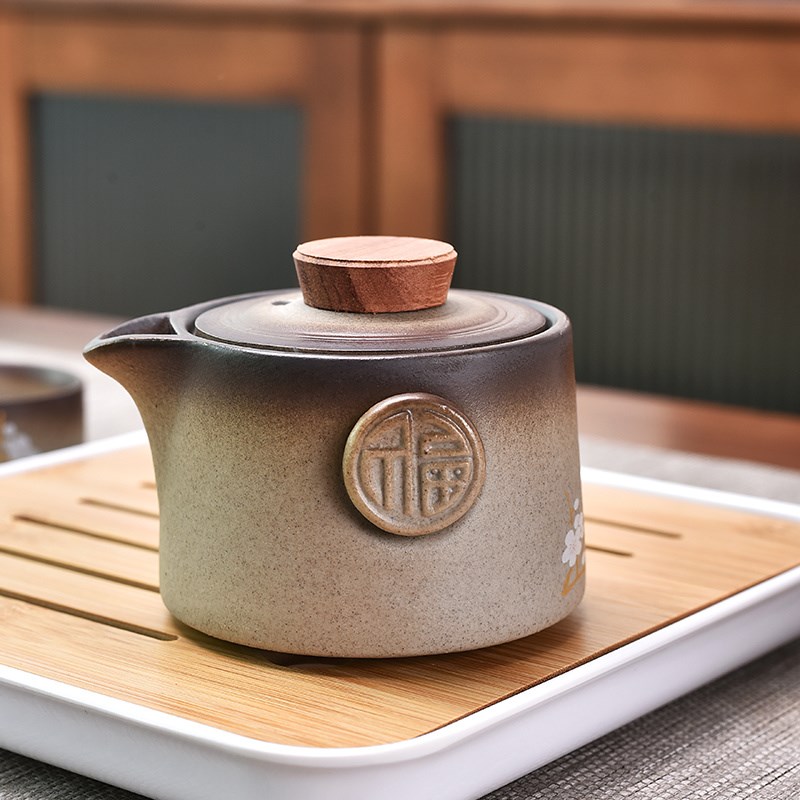 陶瓷功夫茶具茶壶快客壶提梁壶盖碗公道杯茶滤茶杯茶洗茶道茶叶罐