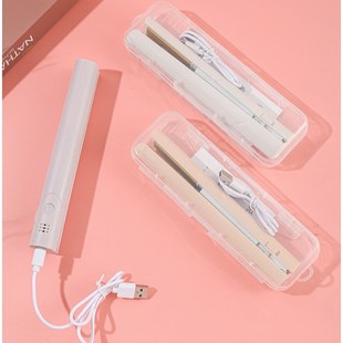 无线直板夹小型刘海夹板直发夹卷发两用小夹板迷你便携充电卷发棒