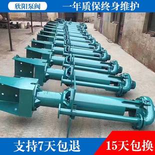 65QV立式 R高铬耐么离心液下泵长轴污泥抽水泵 液下渣浆泵100RV
