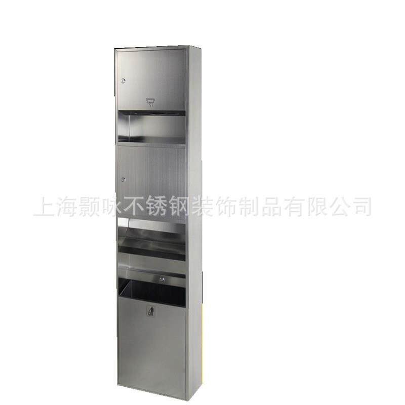 供应公共卫生间明装三合一组合型不锈钢一体机组合柜橱柜柜子