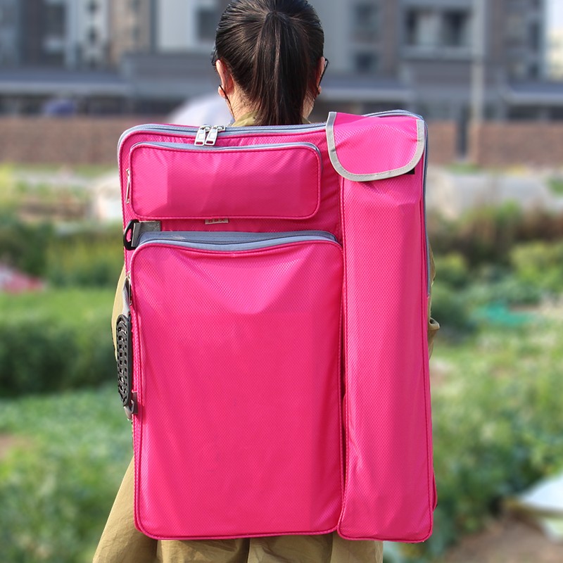 轻便型4开画袋美术袋学生用防雨艺考绘画写生画板包画具包超轻