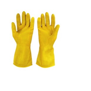 胶皮手套宏富乳胶洗衣服橡胶手套洗碗加厚耐酸碱耐用清洁牛筋手套