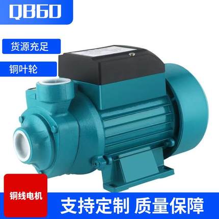 QB60水泵小型直流太阳能自吸泵增压循环陆地泵12V24V电瓶抽水机
