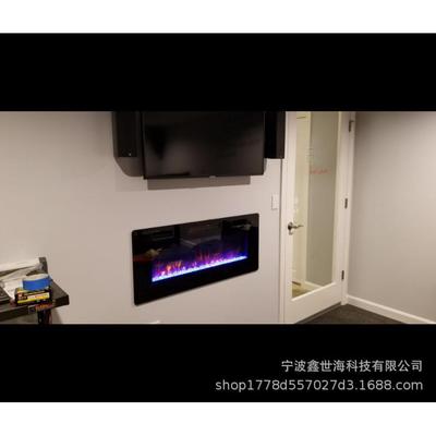 工厂直销60英寸超薄电壁炉内嵌壁挂式桌面电壁炉取暖器fireplace