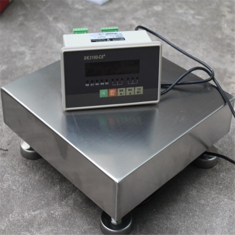 控制秤带4-20mA模拟量信号输出台秤上海XK3190-C8+电子台秤