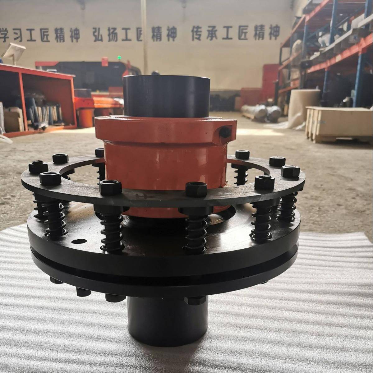 JSA安全型蛇簧联轴器铝合金罩壳弹簧连轴器安全蛇形弹簧联轴器