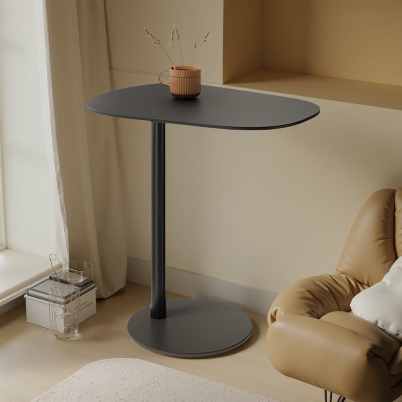 侘寂风茶几床头柜客厅家用沙发边几2025新款轻奢高级感咖啡桌铁艺