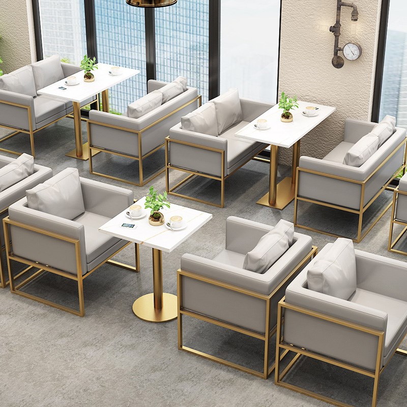 复古工业风d卡座沙发酒吧清吧火锅店咖啡厅休闲沙发卡座餐桌椅组