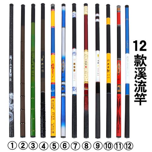 5米四鱼竿短节多k款玻璃钢溪流竿3.6米短节钓鱼竿鱼杆手杆套装