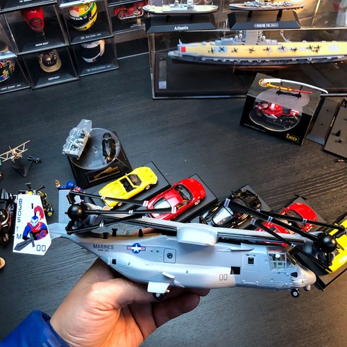 1:72比例合金飞机V-22鱼鹰式倾转旋翼机成品金属模型直升机摆件