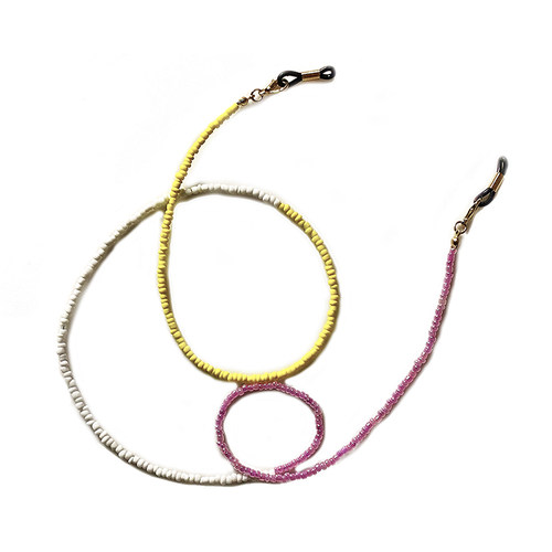 新款简约时尚手工眼镜链条挂脖太阳墨镜眼睛绳子R防掉吊带女潮配