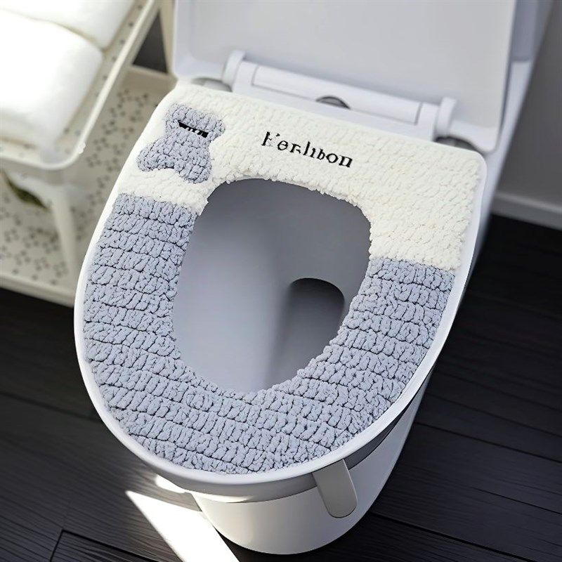 新怡粘扣式马桶垫四季通用加绒加厚带提手马桶坐垫加大口径,户外/登山/野营/旅行用品,马桶垫,淘宝优惠券,粉丝福利购,淘宝优惠卷