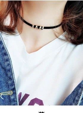 夏天遮脖子疤痕神器甲状腺术后遮挡疤痕项链脖子配饰遮疤短款颈带