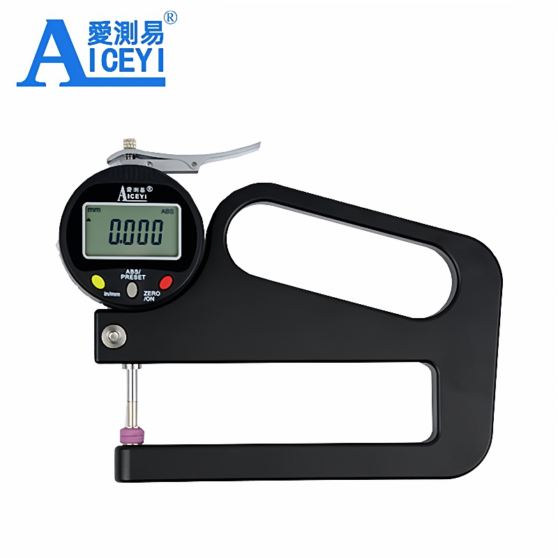 高精度数显测厚规测陶瓷测头百分表千分表手式薄膜厚度仪