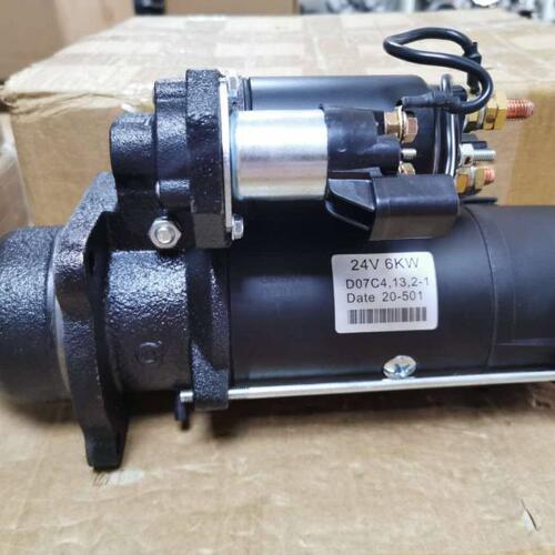 三一车载泵起动机马达D07C4起动机D07C4.13.2-1起动机24V12齿